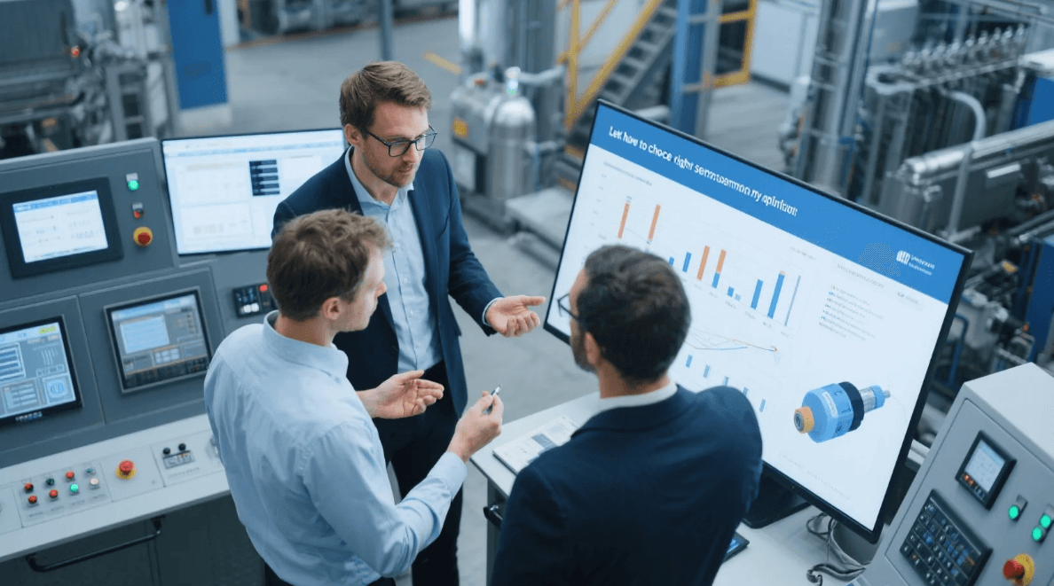 how to choose the right sensor for my industrial application