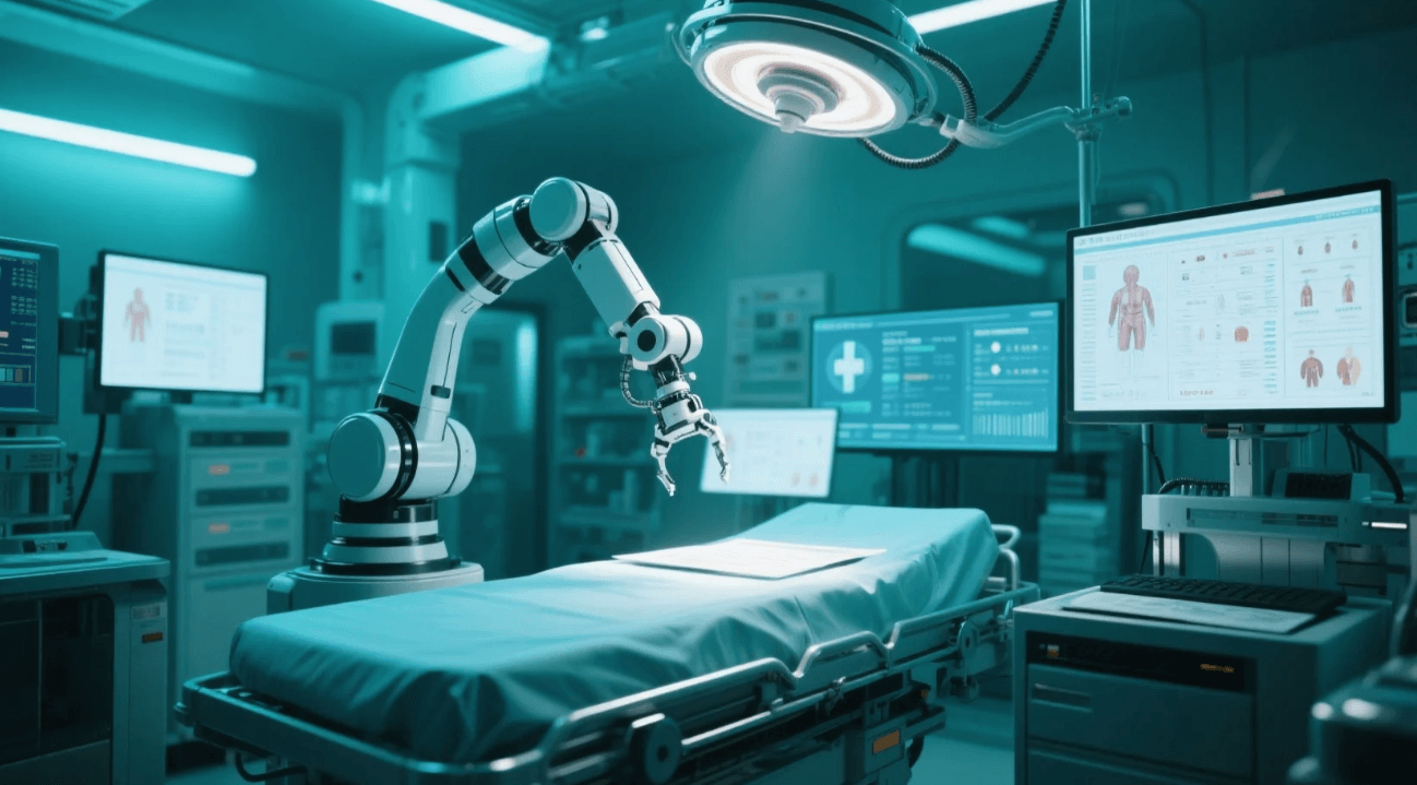 Robotic process automation in healthcare workflow