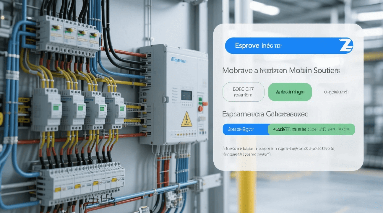 Solutions de mobilité Capteurs sans fil maillés pour la surveillance des panneaux électriques