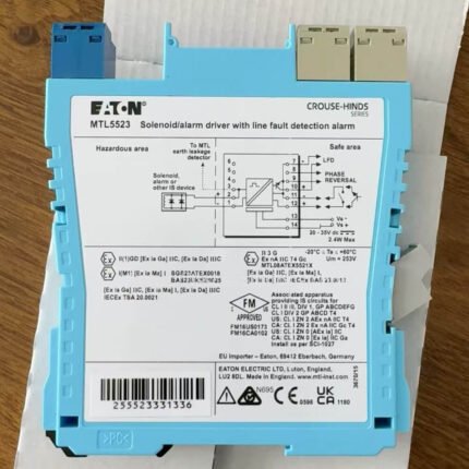 MTL5523 Solenoid Alarm Driver with Line Fault Detection